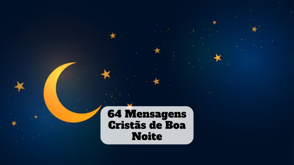mensagens cristãs de boa noite