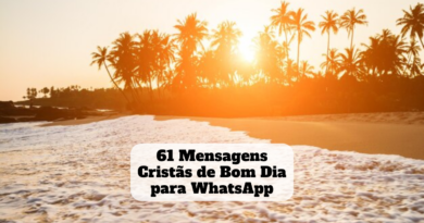 mensagens cristãs de bom dia para whatsapp