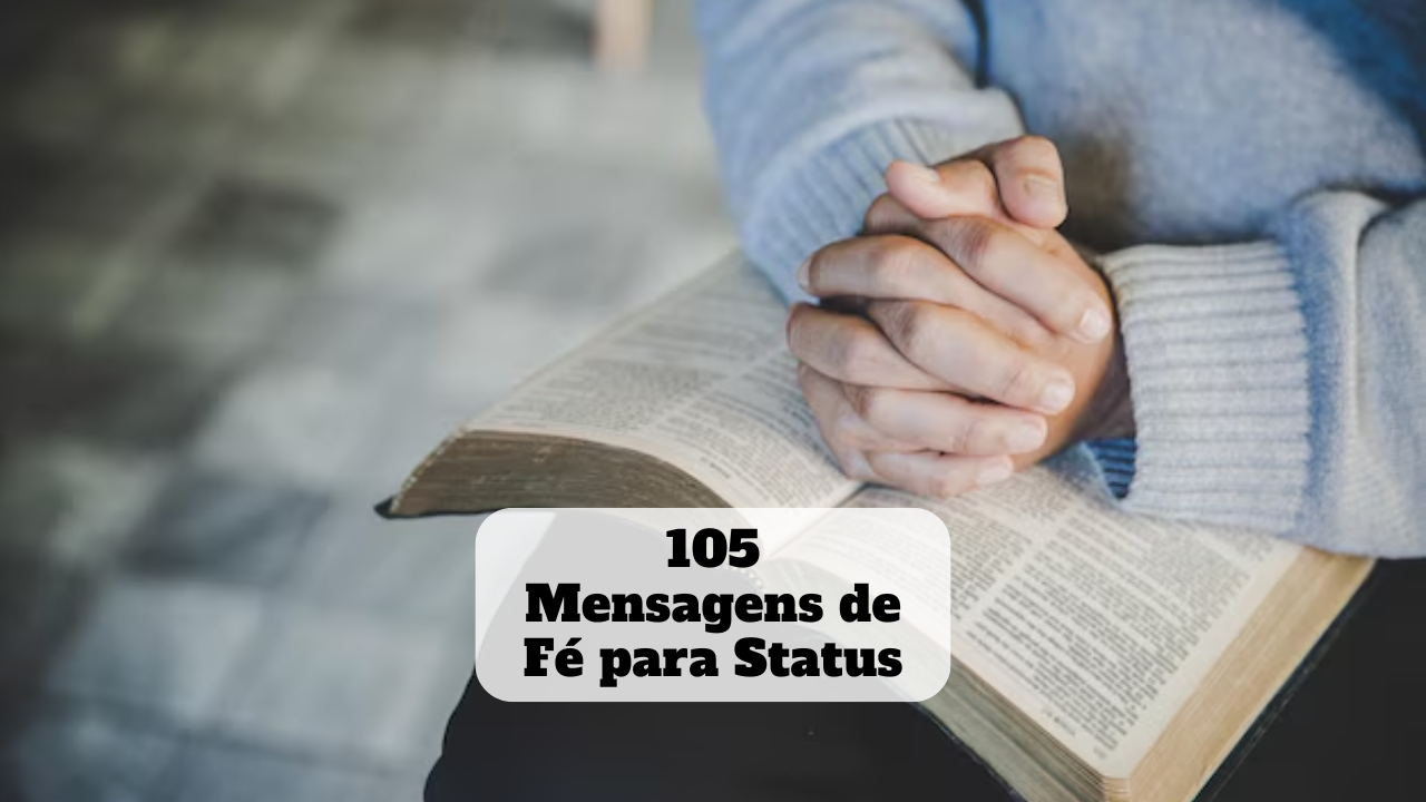 mensagens de fé para status