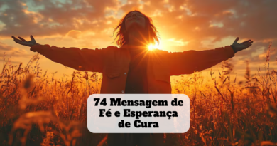 mensagem de fé e esperança de cura