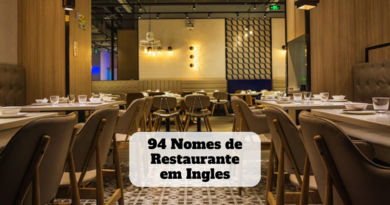 nomes de restaurante em ingles