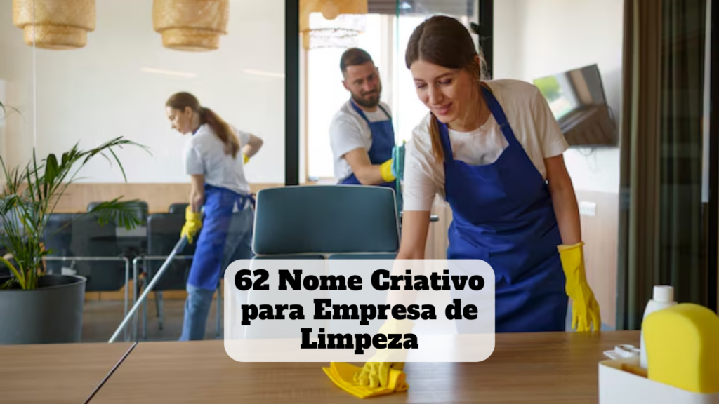 nome criativo para empresa de limpeza