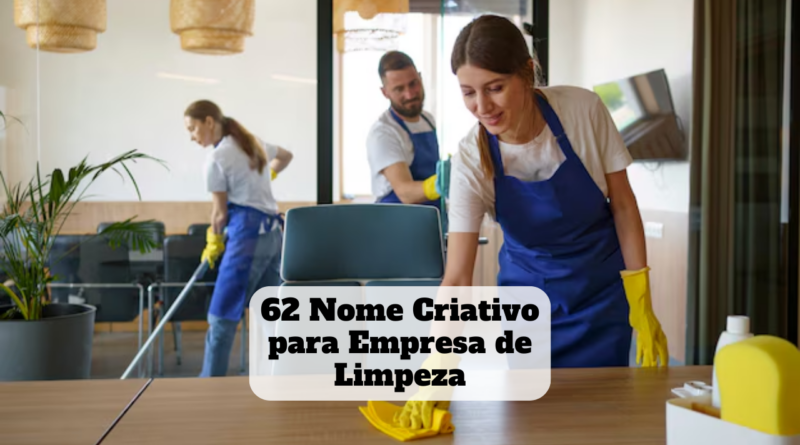 nome criativo para empresa de limpeza