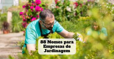 nomes para empresas de jardinagem