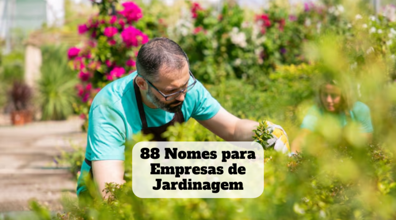 nomes para empresas de jardinagem