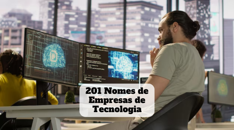 nomes de empresas de tecnologia