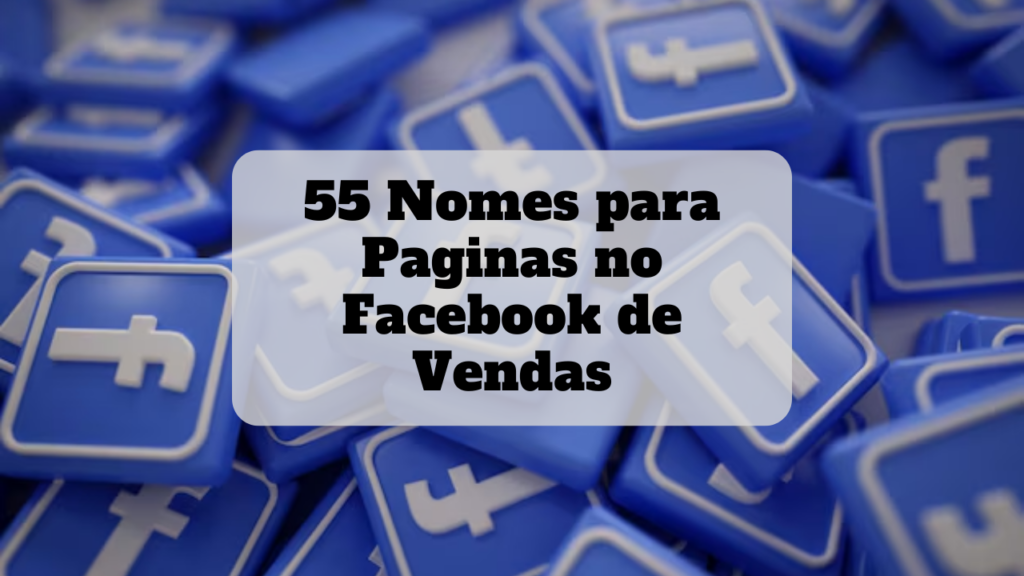 nomes para paginas no facebook de vendas