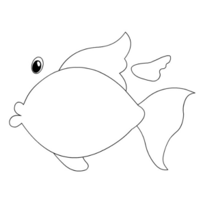 12 Molde de Peixe em EVA para Imprimir