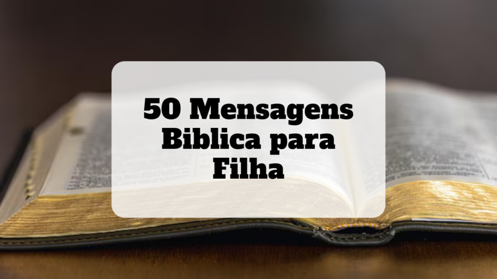 mensagens biblica para filha