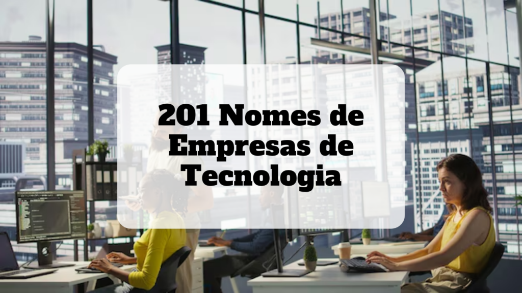 nomes de empresas de tecnologia