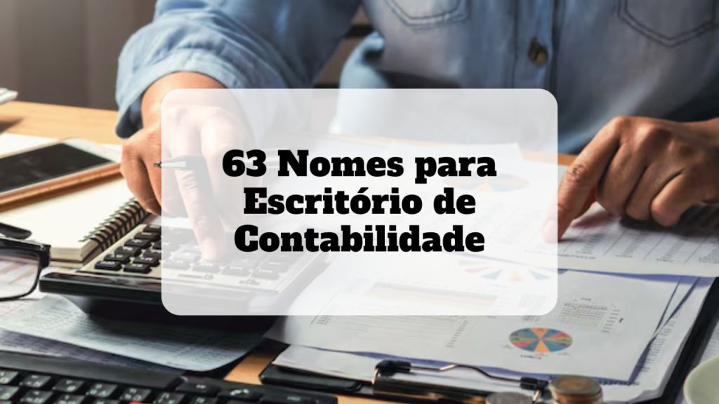 nomes para escritorio de contabilidade