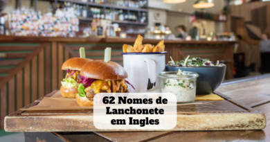 nomes de lanchonete em ingles