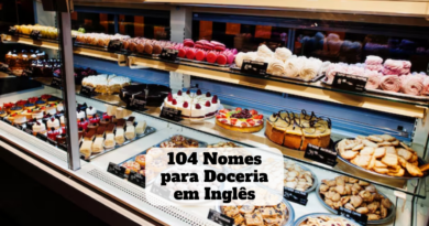 nomes para doceria em inglês