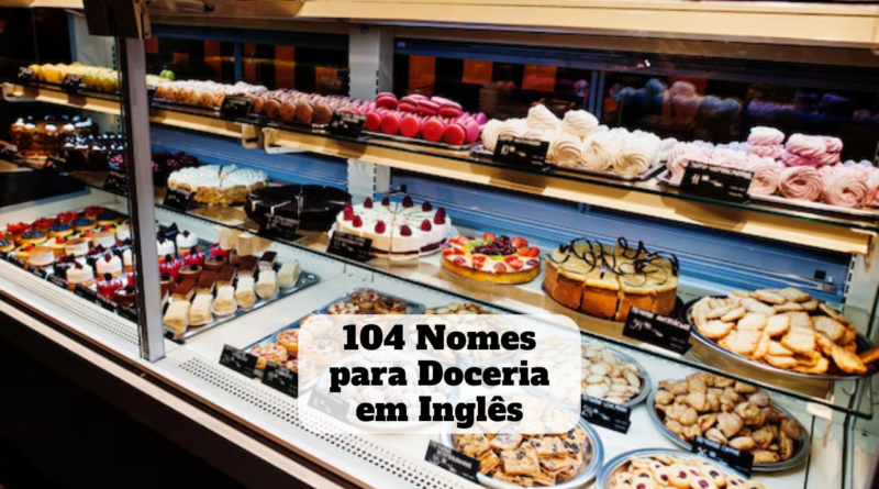 nomes para doceria em inglês