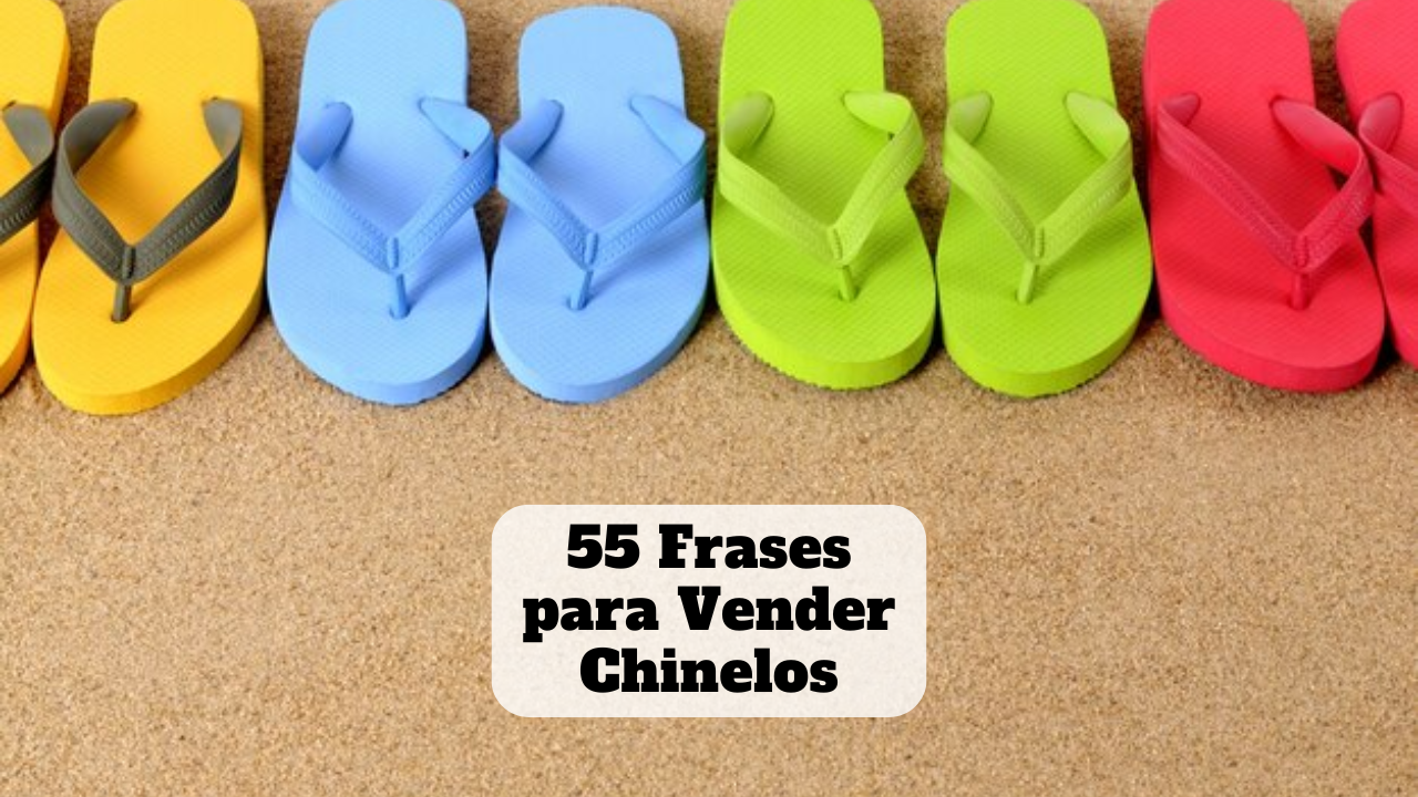 frases para vender chinelos