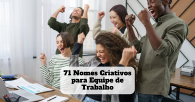 nomes criativos para equipe de trabalho