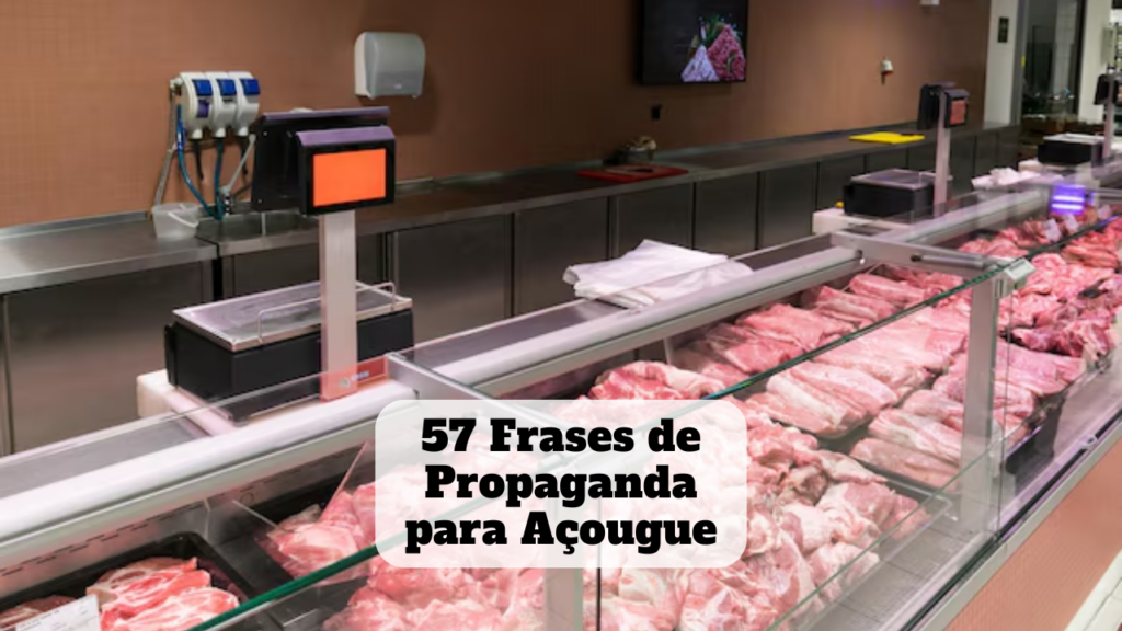 frases de propaganda para açougue
