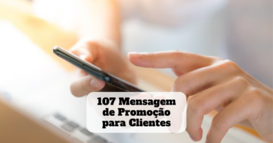 mensagem de promoção para clientes