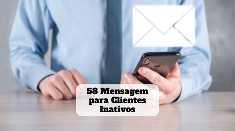 mensagem para clientes inativos