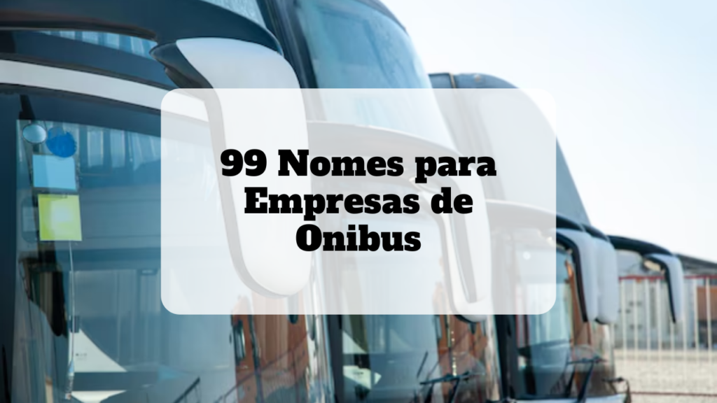 nomes empresas de onibus