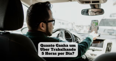 quanto ganha um uber trabalhando 5 horas por dia