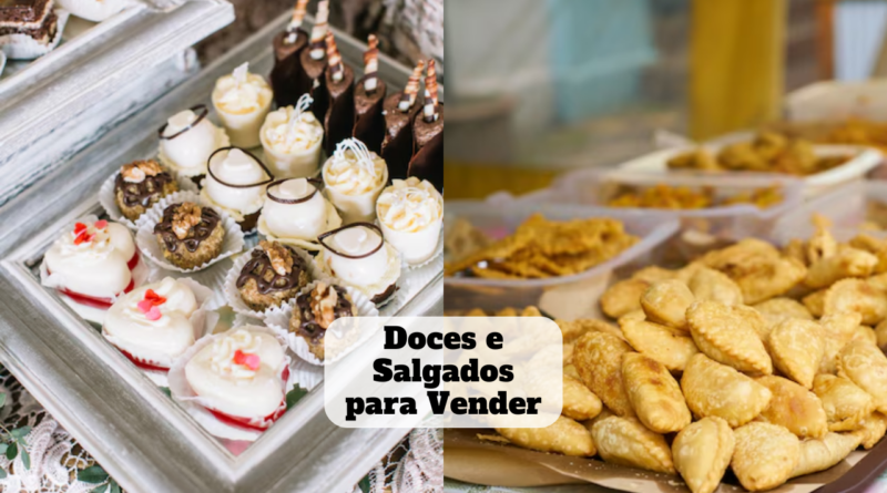 doces e salgados para vender