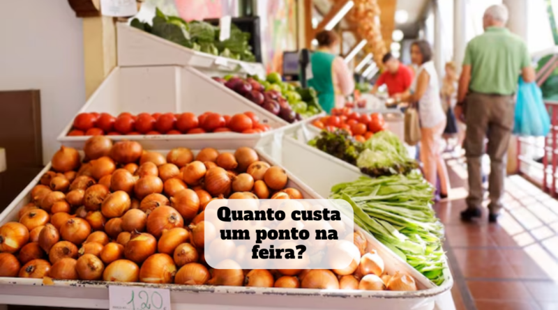 quanto custa um ponto na feira