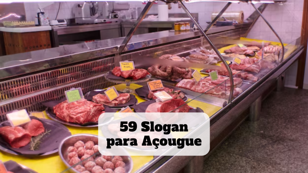 slogan para açougue