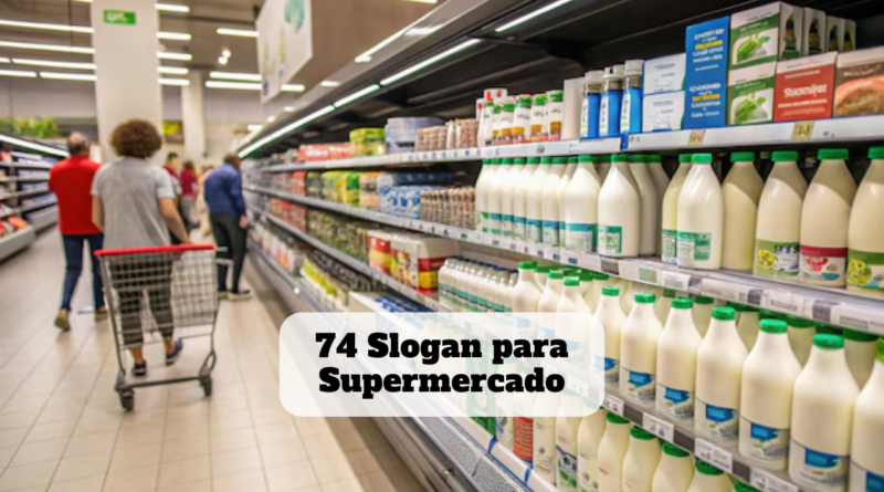 slogan para supermercado