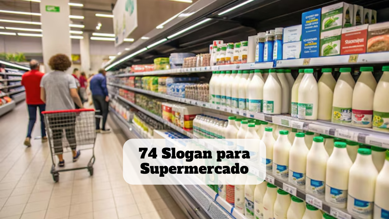 slogan para supermercado