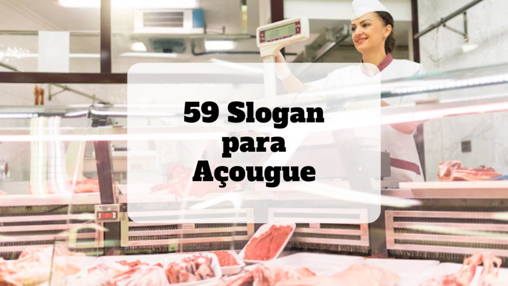 slogan para açougue