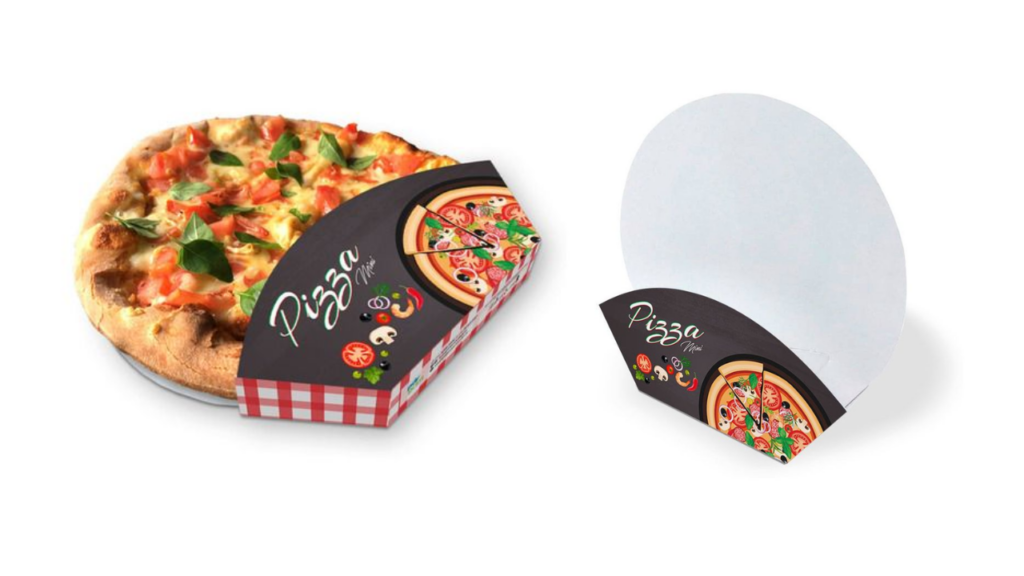 como embalar mini pizza para vender