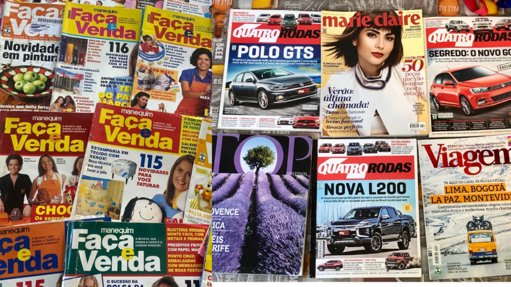 onde vender revistas antigas