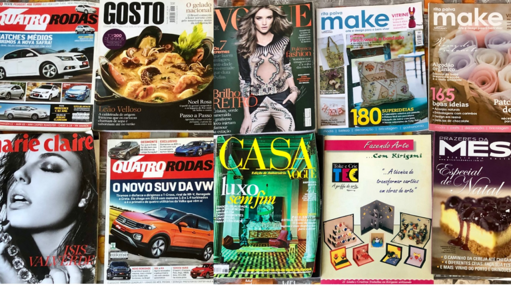 onde vender revistas antigas