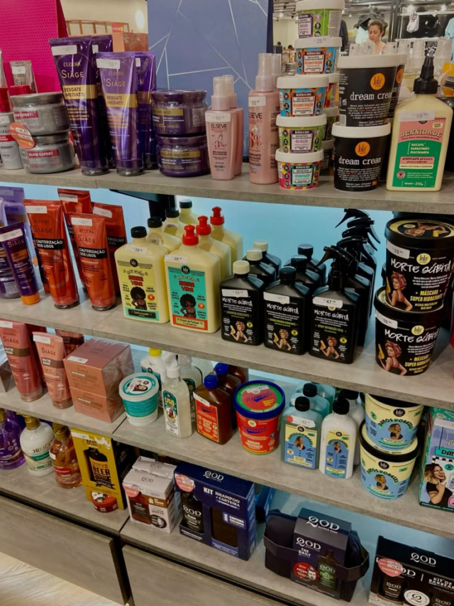 6 Produtos de beleza mais vendidos