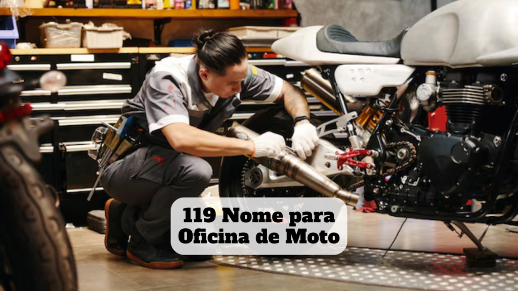 nome para oficina de moto