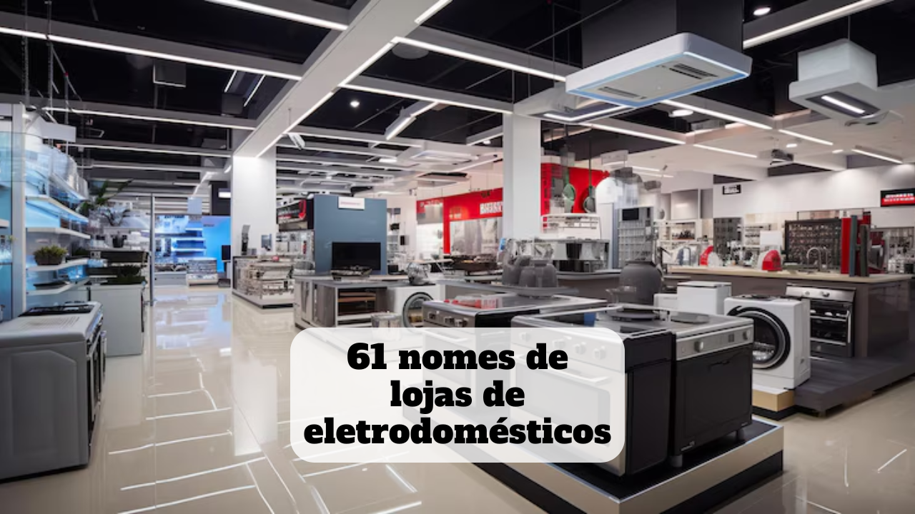 nomes de lojas de eletrodomésticos