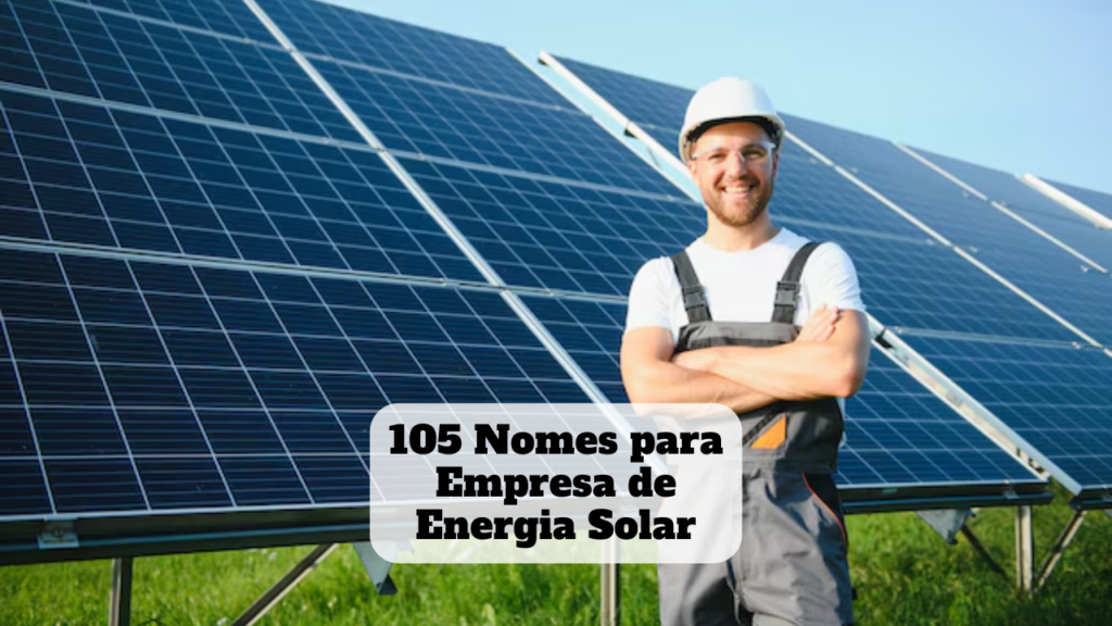 nomes para empresa de energia solar