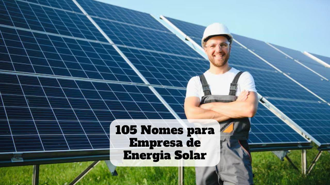nomes para empresa de energia solar