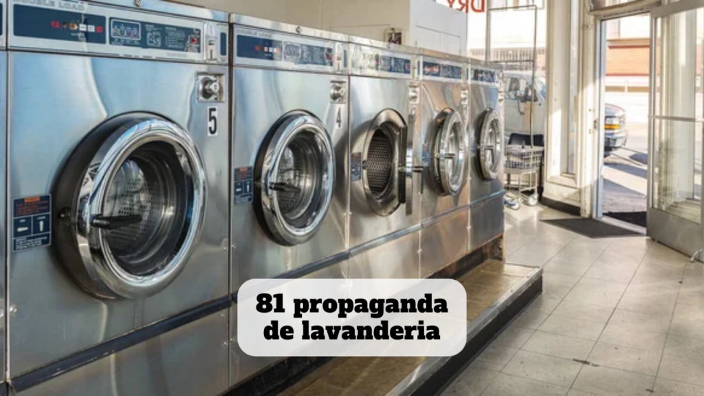 propaganda de lavanderia