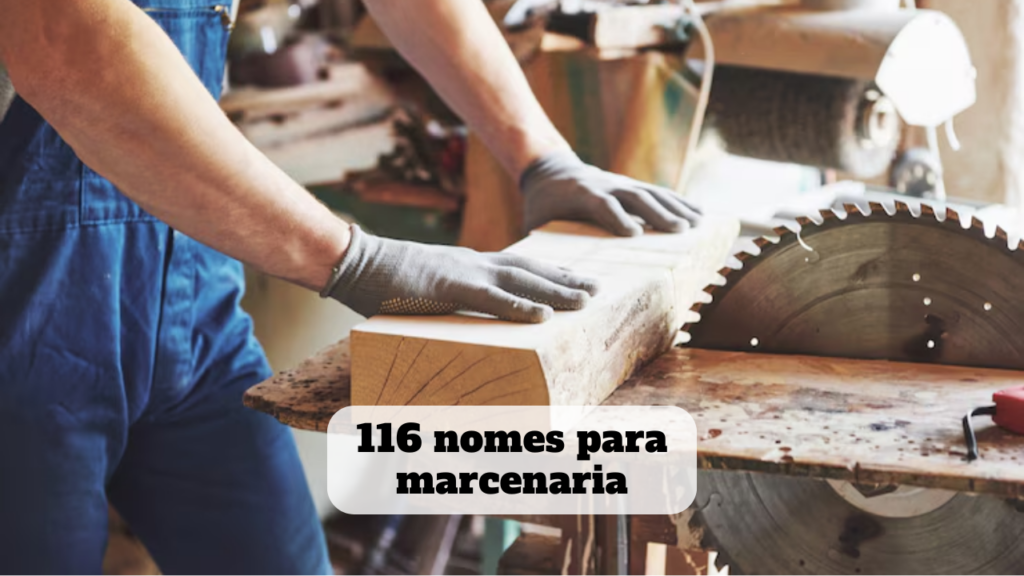 nomes para marcenaria