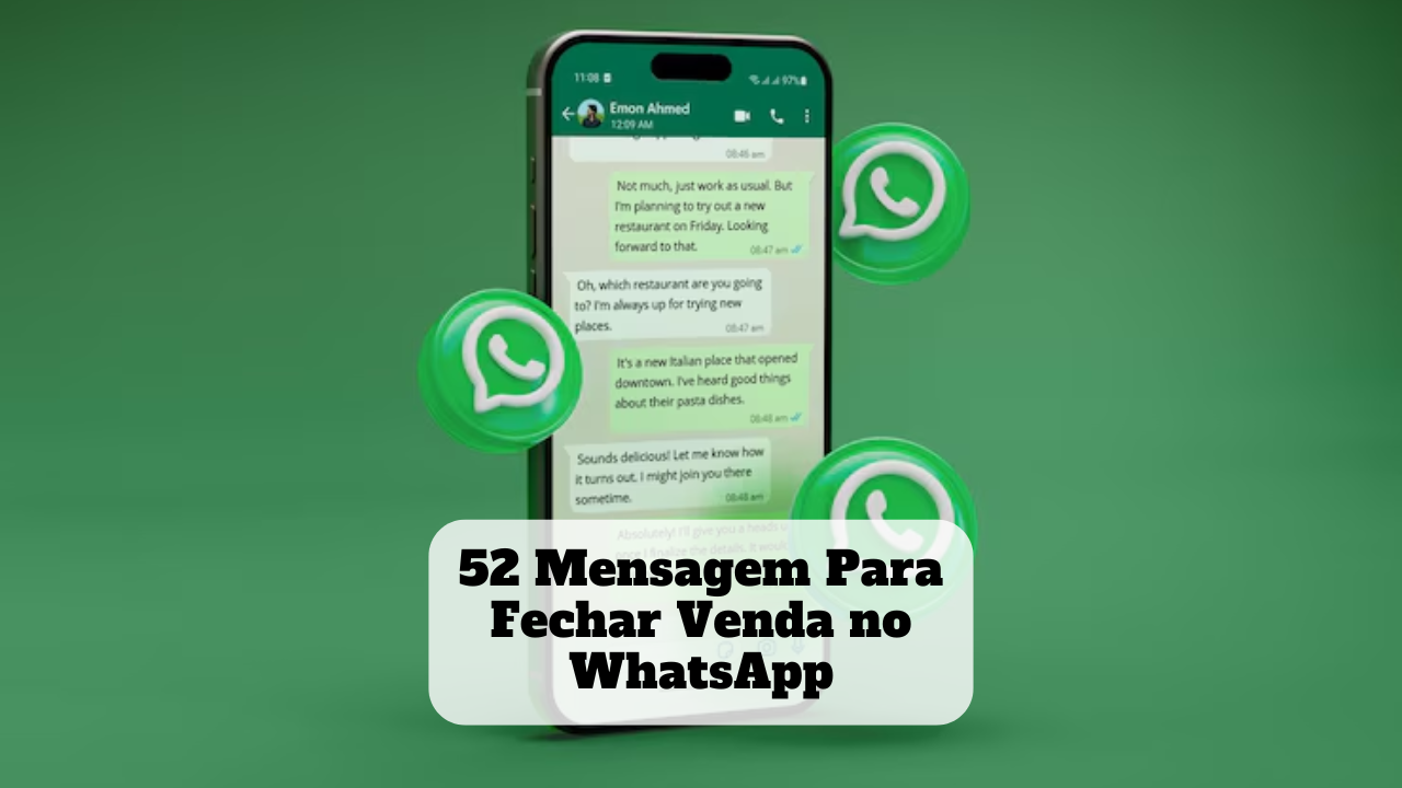 mensagem para fechar venda no whatsapp