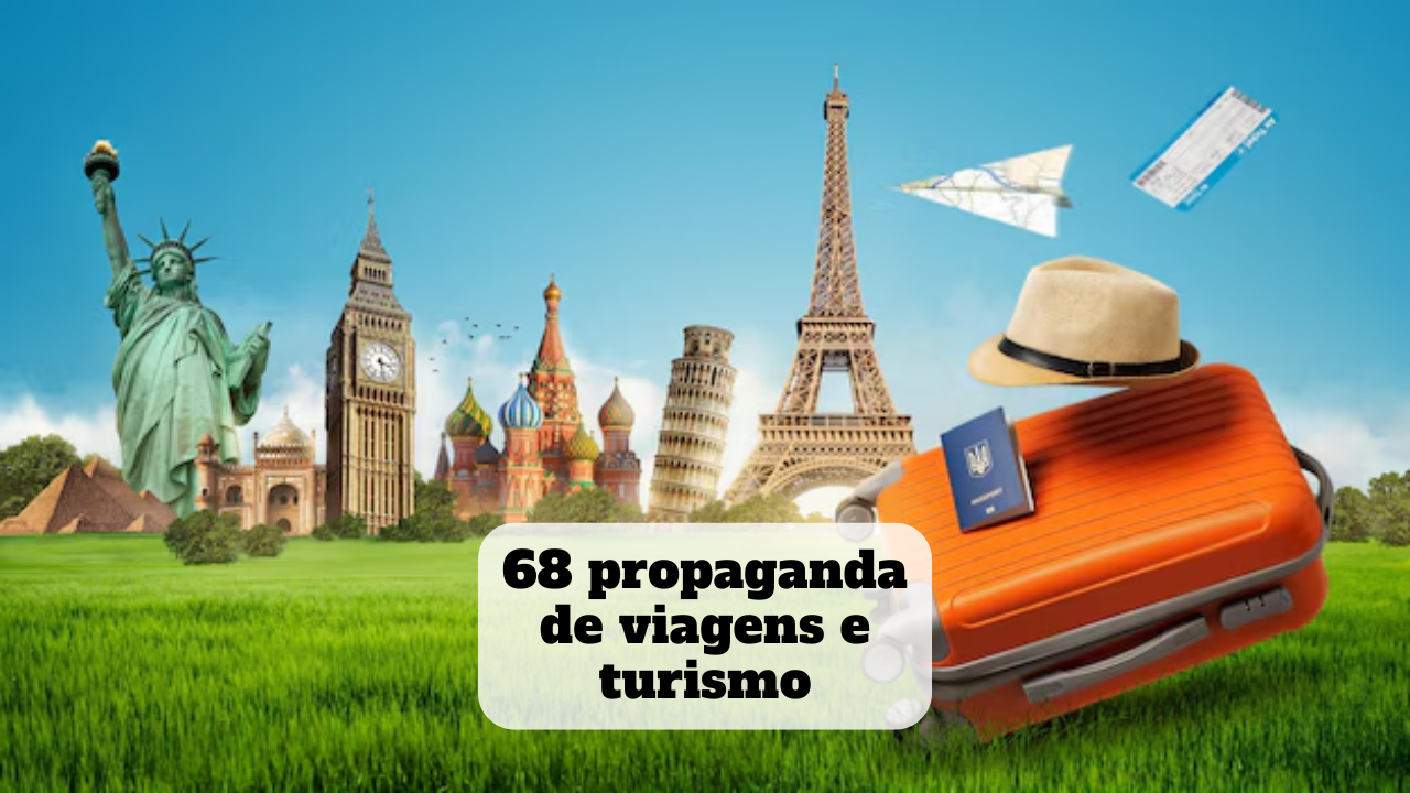 propaganda de viagens e turismo