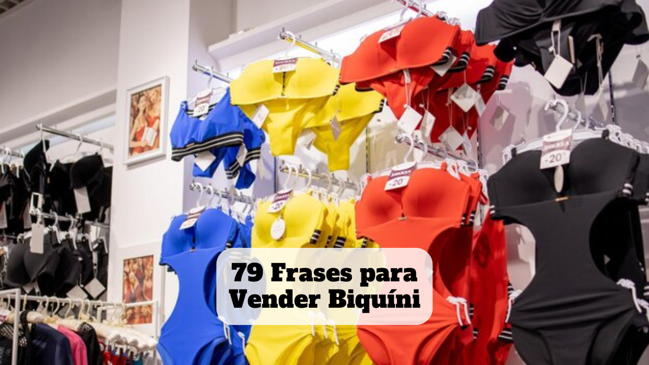 frases para vender biquíni