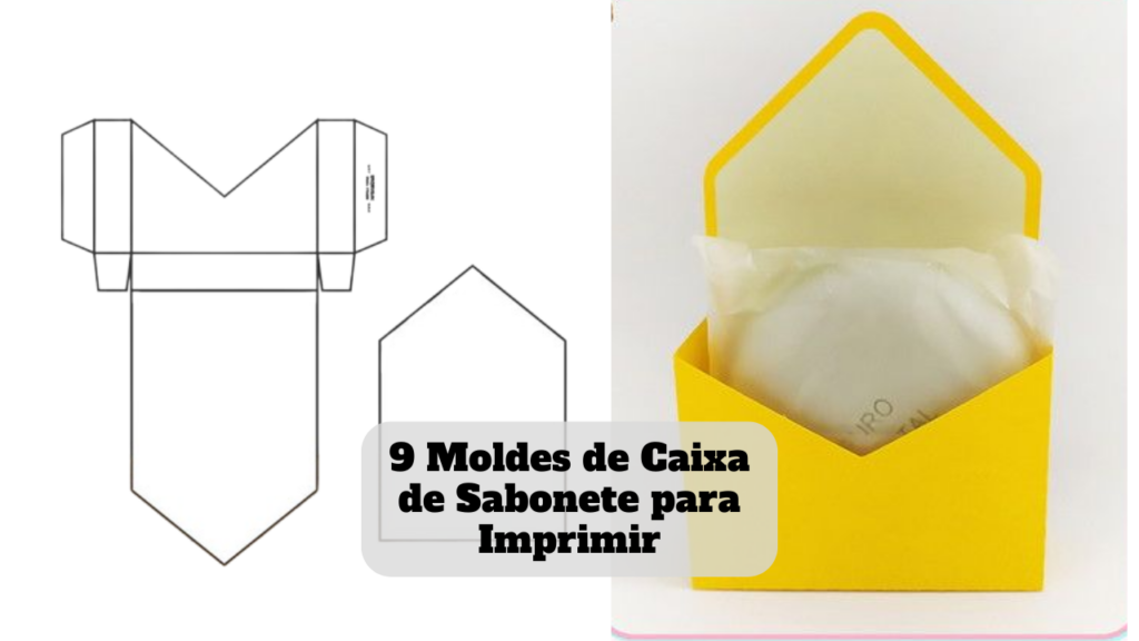 molde de caixa de sabonete para imprimir