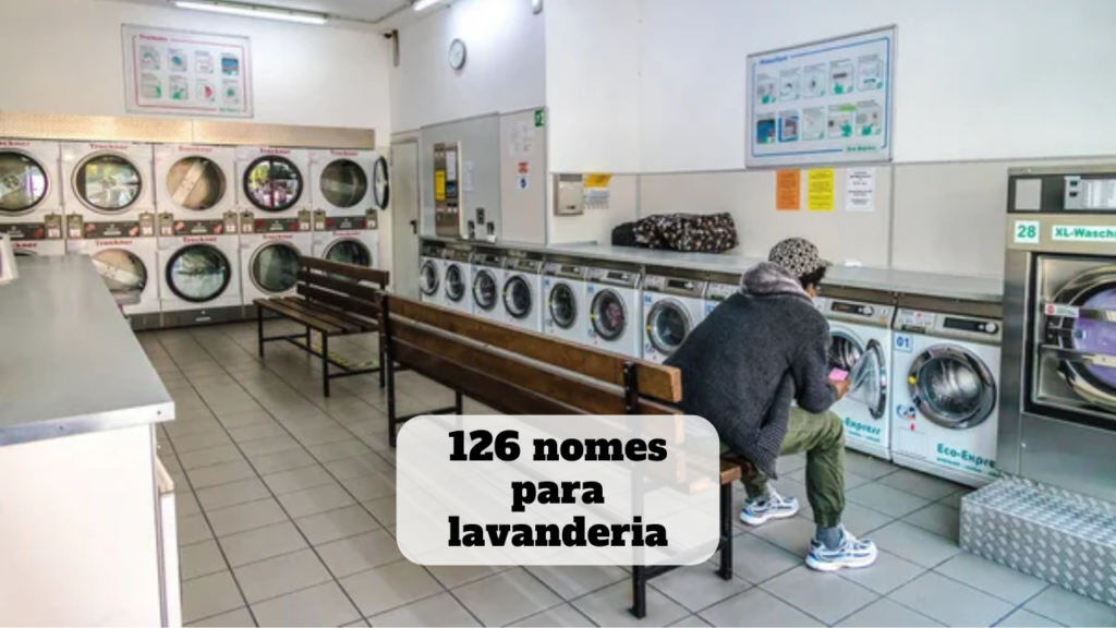 nomes para lavanderia