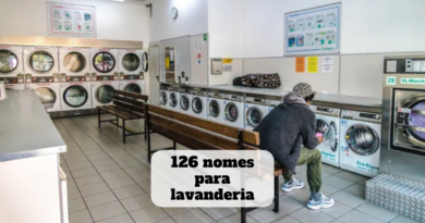 nomes para lavanderia