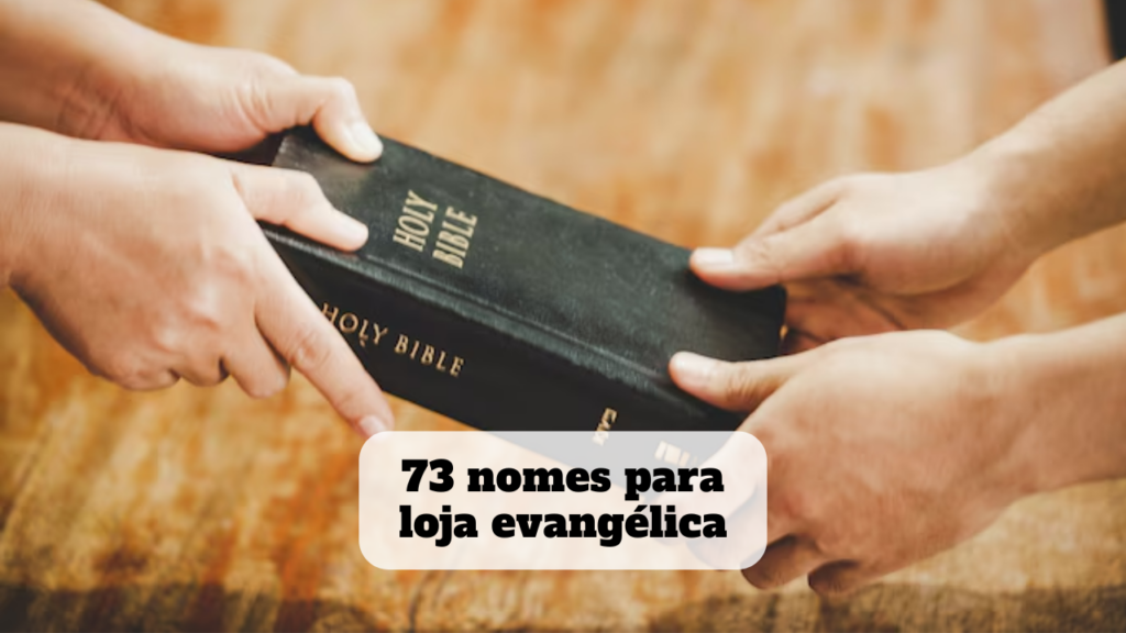 nomes para loja evangélica