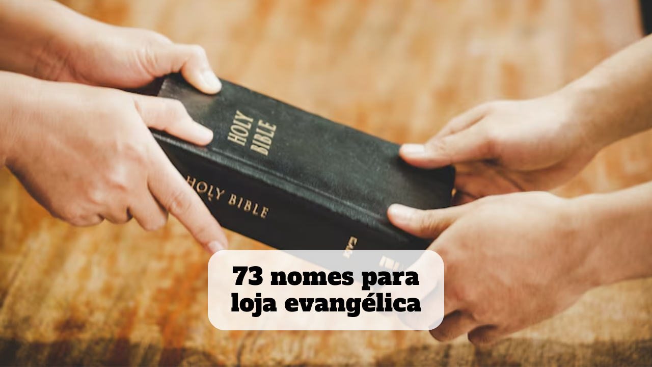 nomes para loja evangélica