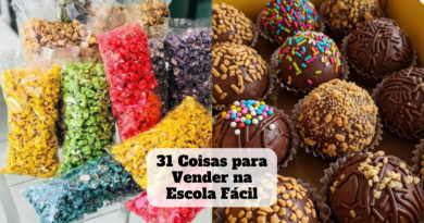 coisas para vender na escola fácil